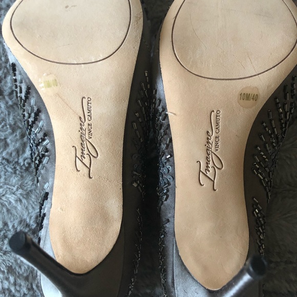 Vince Camuto Imagine Sequin Heels - Picture 4 of 7